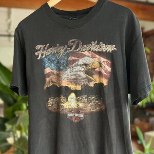 Vintage Harley-Davidson NJ Eagle Tee